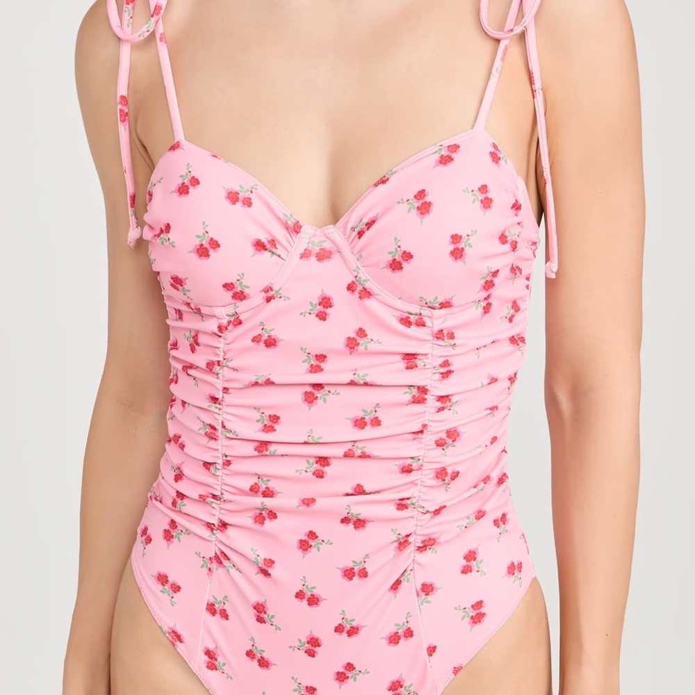LoveShackFancy Sorella One Piece Swimsuit L